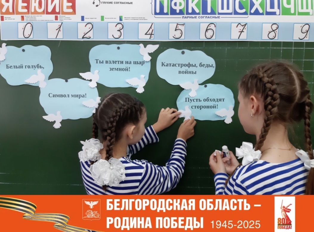 В преддверии Дня Победы Для учащихся прошли тематические классные часы, посвящённые подвигу нашего народа в Великой Отечественной войне..